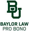 Interlocking BU Logo - Baylor Law Pro Bono Program
