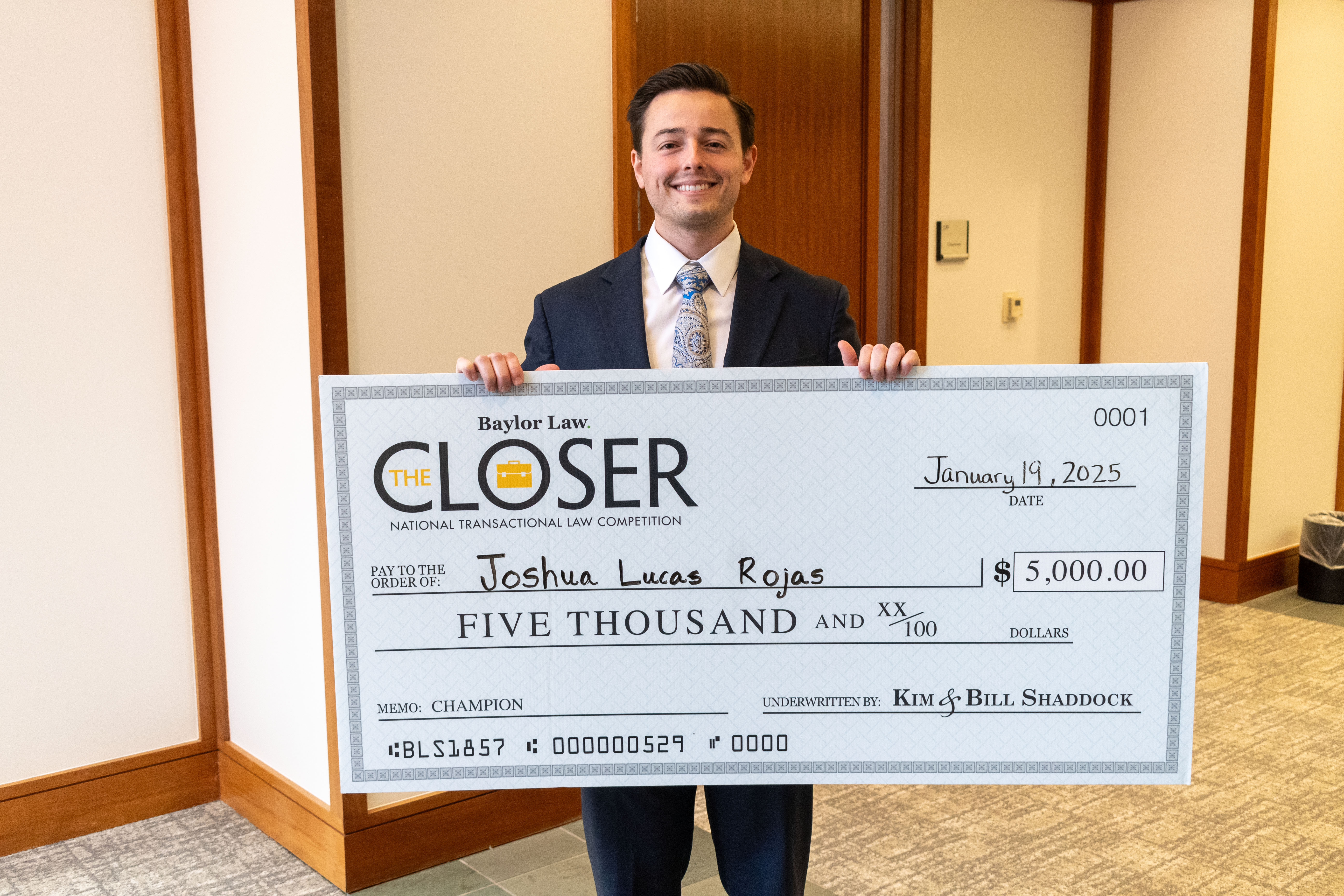 Photo from The Closer 2025 National Transactional Law Competition