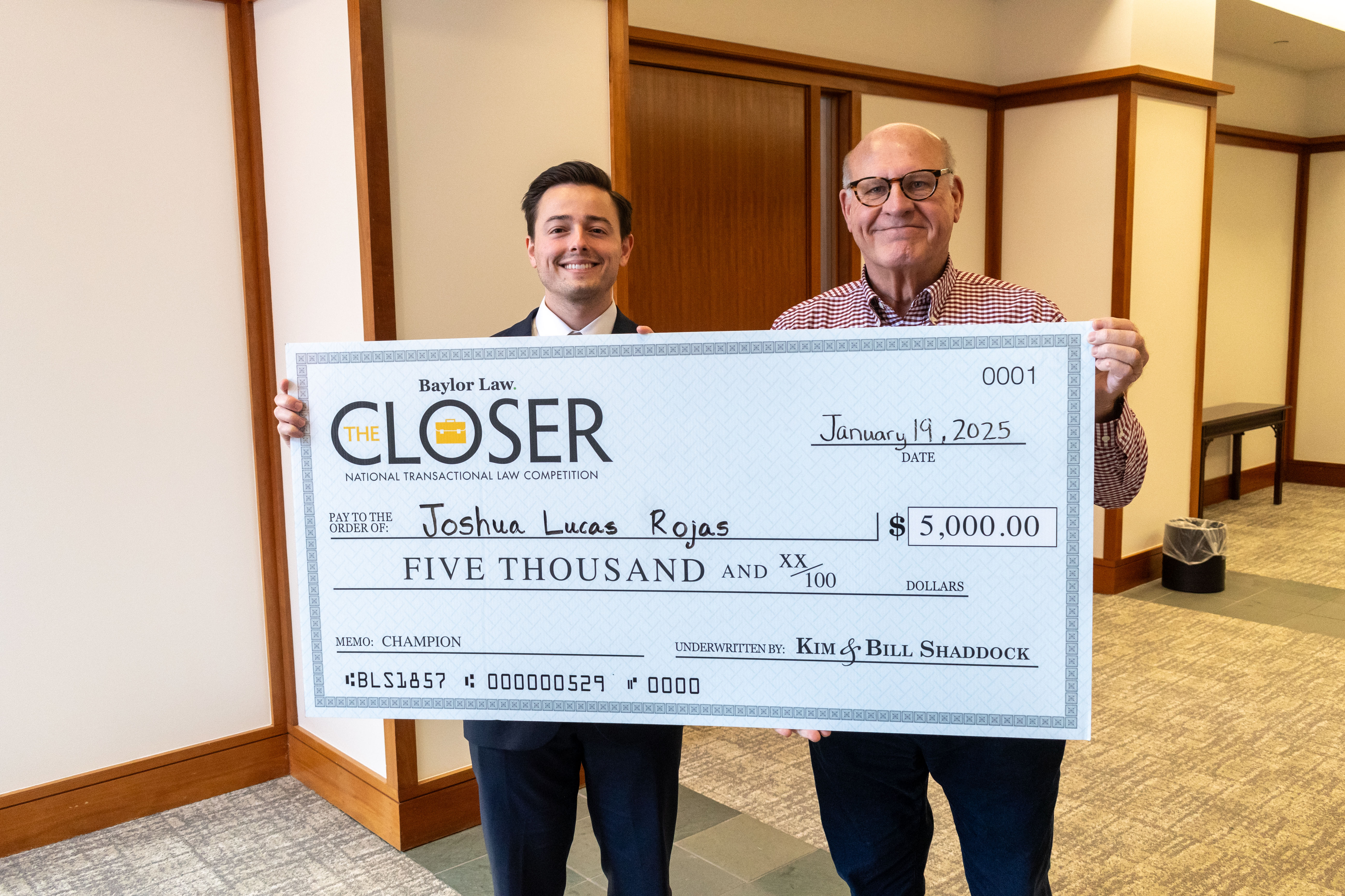 Photo from The Closer 2025 National Transactional Law Competition