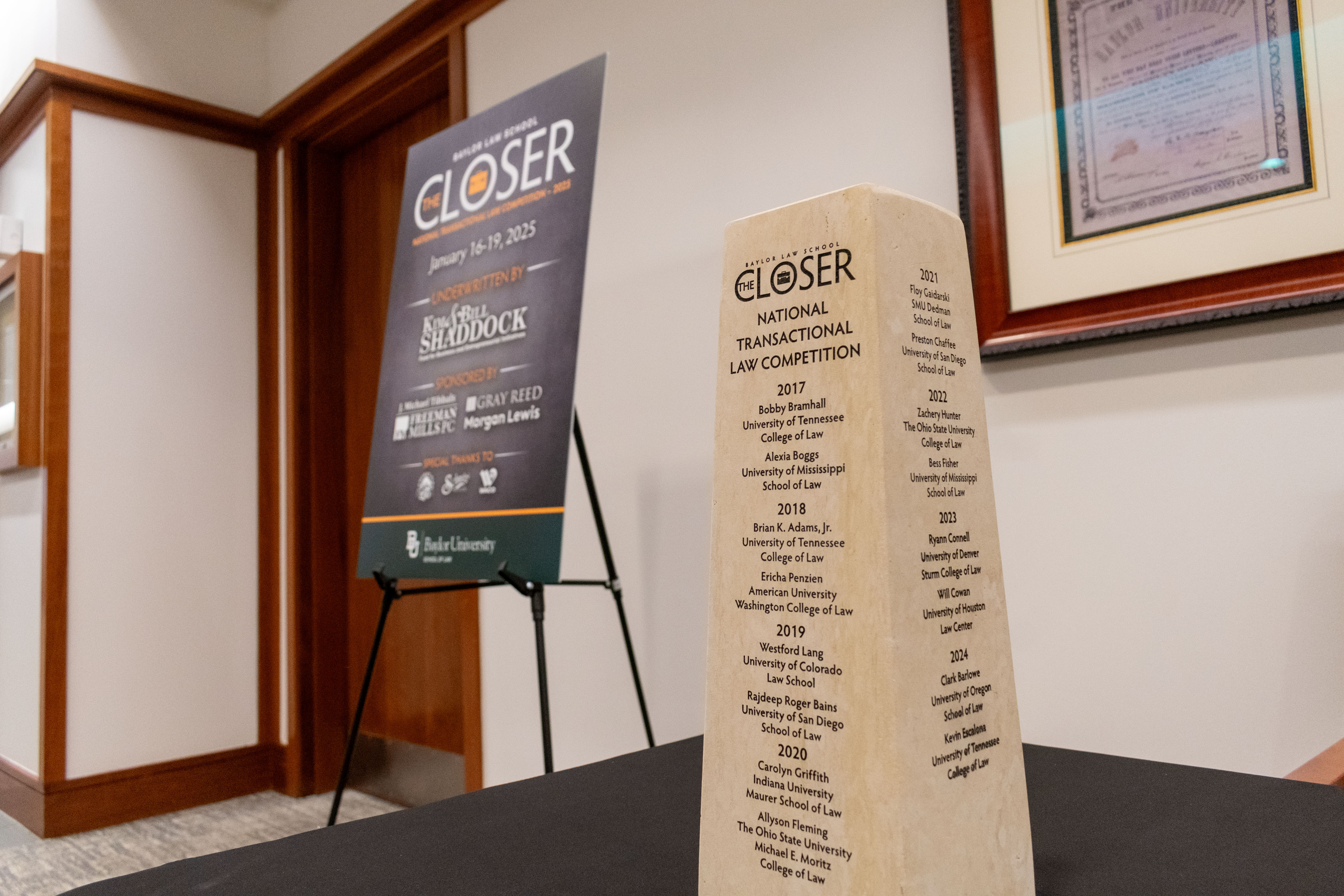 Photo from The Closer 2025 National Transactional Law Competition