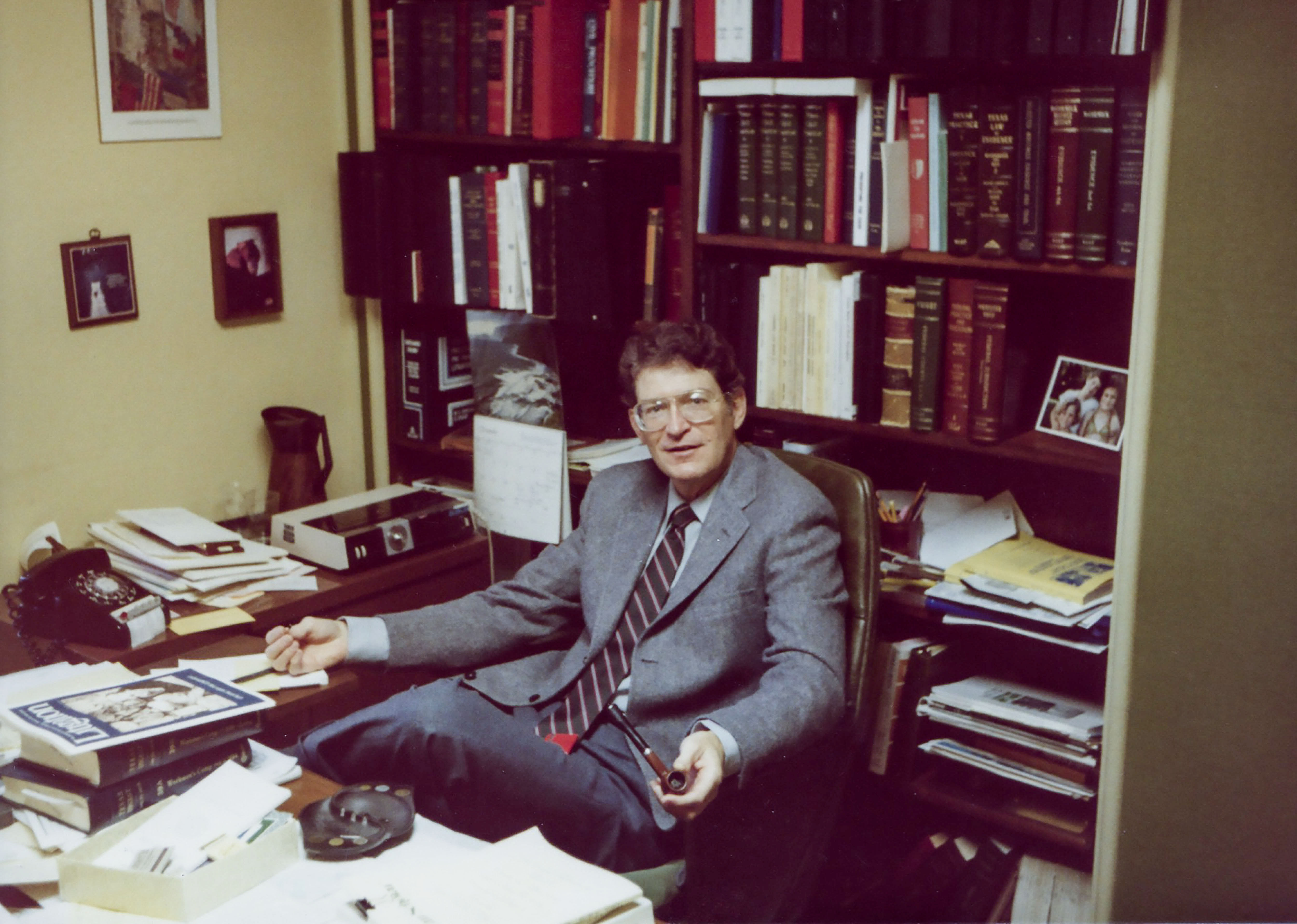 Louis Muldrow, during interview in his office