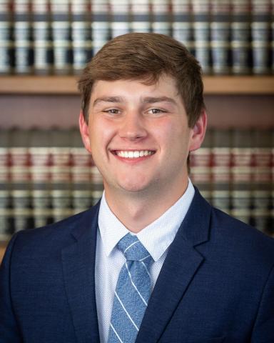 Headshot of Baylor Law 3L, Garrett Welch