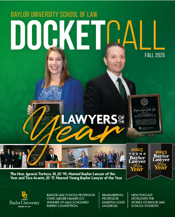 Cover of the Fall 2025 Edition of Docket Call