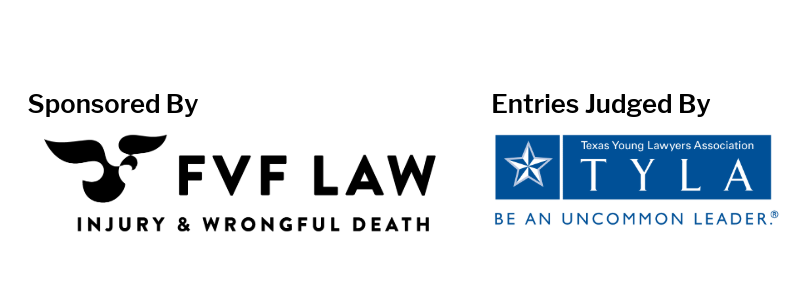 Logos: FVF Law, Injury & Wrongful Death - and - Texas Young Lawyers Association
