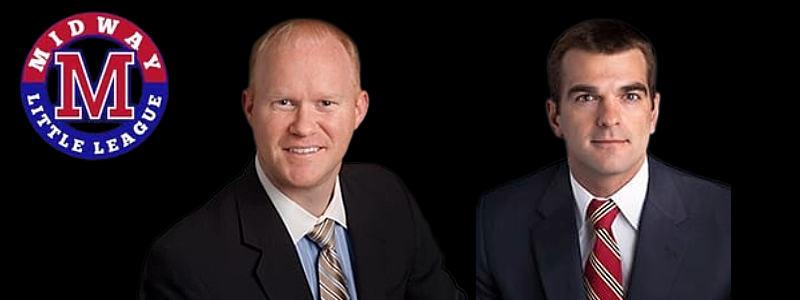 Side-by-side headshots of Baylor Lawyers Sam Hays, JD ’10, and Matt Czimskey, JD ’12