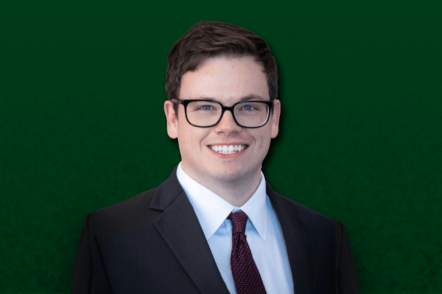 Headshot of Baylor Law School student Jared Miller
